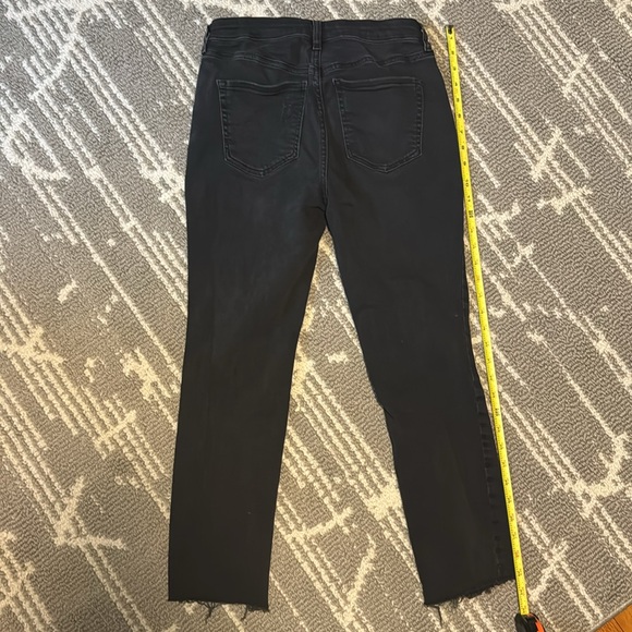 Free People Skinny Jeans Distressed Black Size W28 - Picture 9 of 12